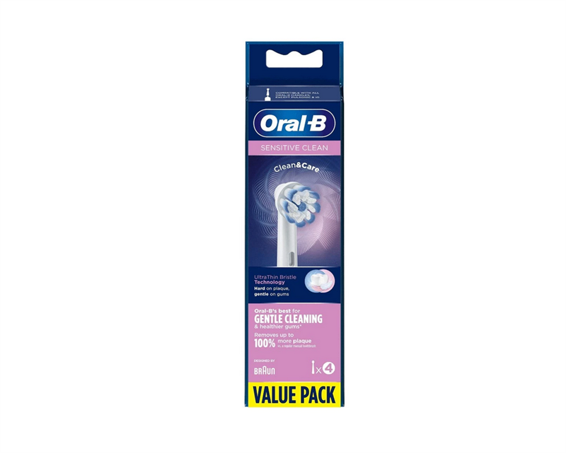 Sensitive clean 4-pack OralB