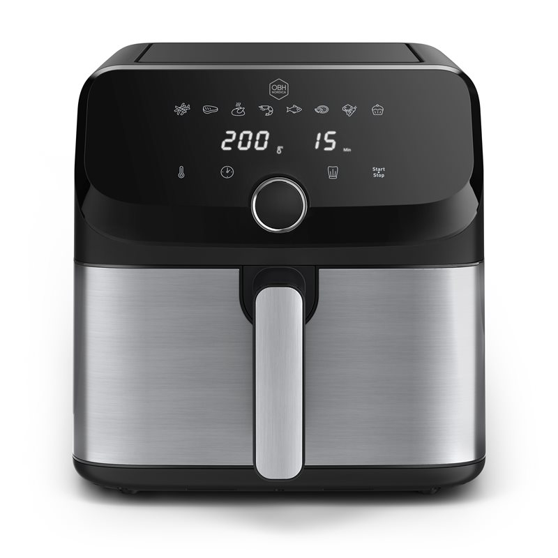 OBH Nordica "Easy Fry Mega 7,5L Rostfritt Stål" Airfryer