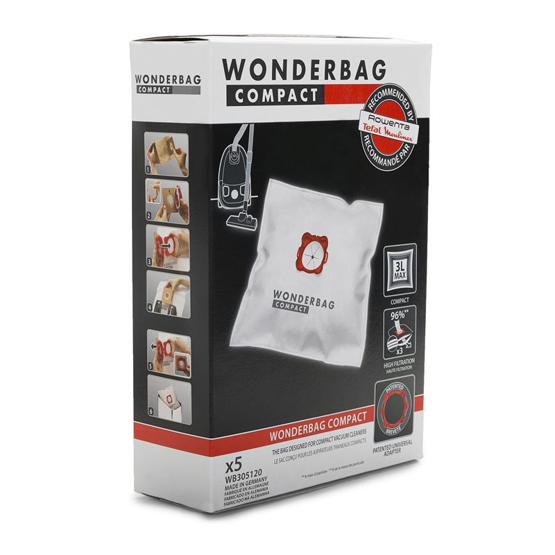 Dammpåsar "WB", Rowenta/Moulinex