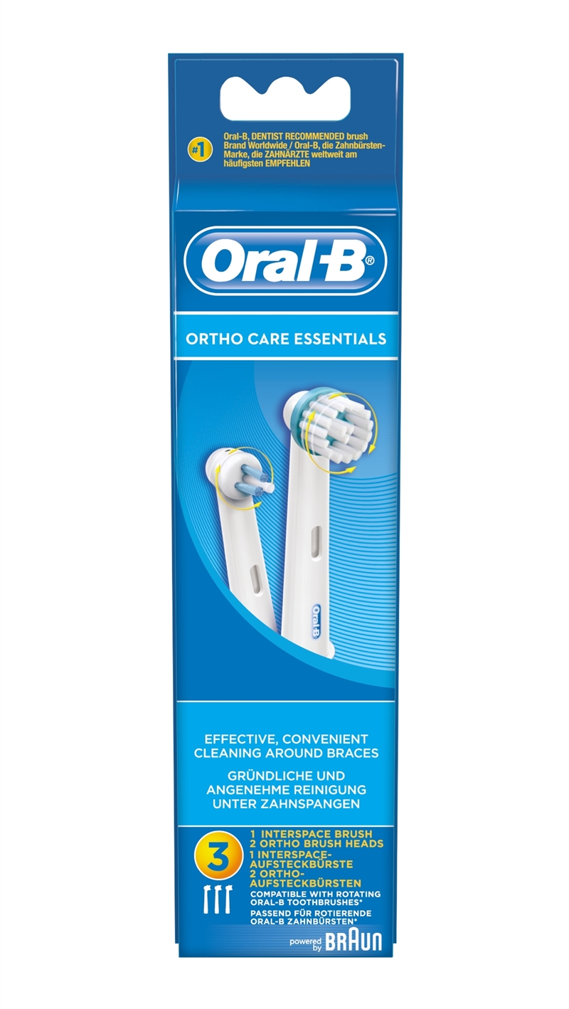 Ortho Care Essentials 3-pack OralB