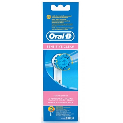 Sensitive clean 2-pack OralB