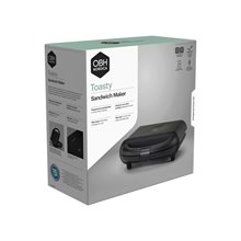 OBH Nordica "Toasty" smörgåsgrill svart