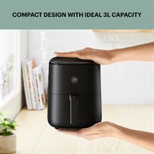 OBH Nordica "Easy Fry Compact Digital" 3L Svart Airfryer