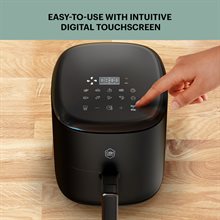 OBH Nordica "Easy Fry Compact Digital" 3L Svart Airfryer