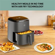OBH Nordica "Easy Fry Max" 5L Grå Airfryer