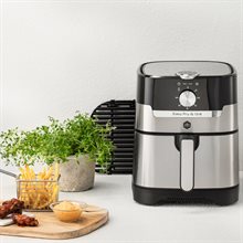 OBH Nordica "Easy Fryer Classic+ 2in1 Silver Mechanical" Airfryer