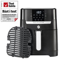OBH Nordica "Easy Fryer & Grill Precision 2in1 svart" Airfryer