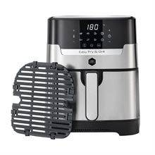 OBH Nordica "Easy Fryer & Grill Precision 2in1 silver" Airfyer