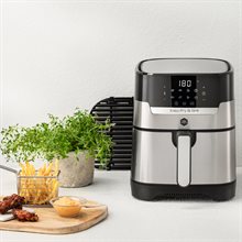 OBH Nordica "Easy Fryer & Grill Precision 2in1 silver" Airfyer