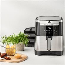 OBH Nordica "Easy Fry & Grill XXL 2in1 silver" Airfryer