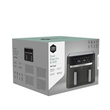 OBH Nordica "Dual Easy Fry & Grill Coalblack" Airfryer