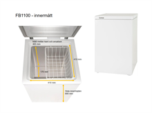 Cylinda FB1100F Frysbox