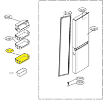 Dörrhylla Nedre, LG