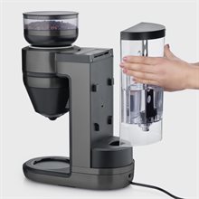 Severin "Filka" Kaffebryggare Glas Dark Inox